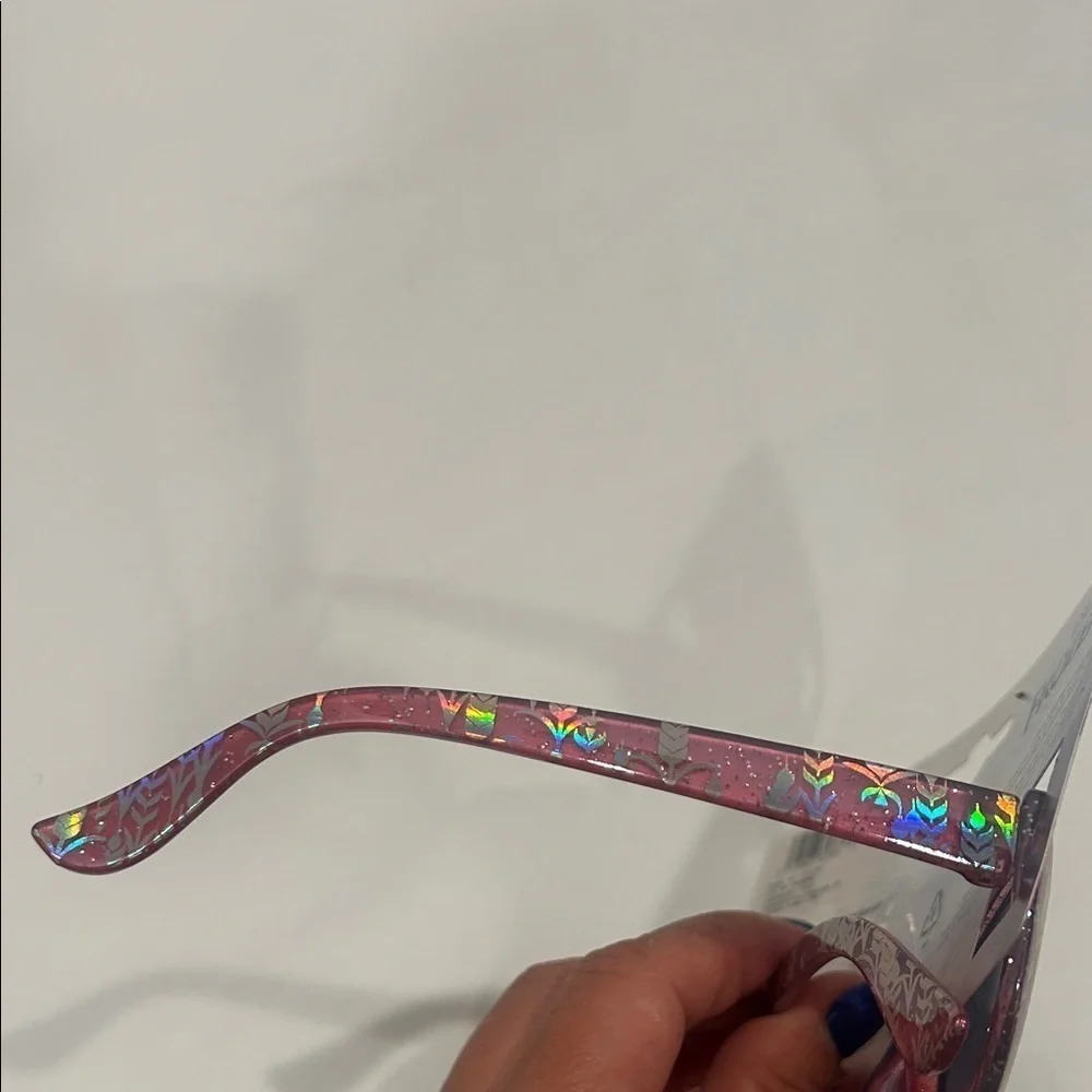 Disney Frozen II Glittery Princess Kids Sunglasses - Pink and Black new